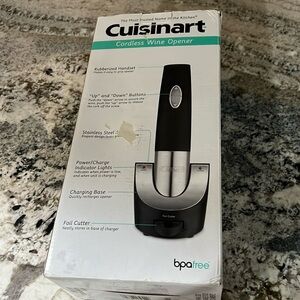 cuisinart cordless wine opener